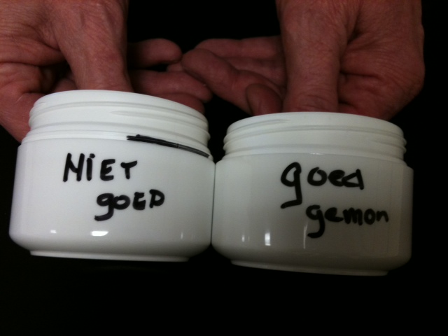 Verschil goed-afkeur