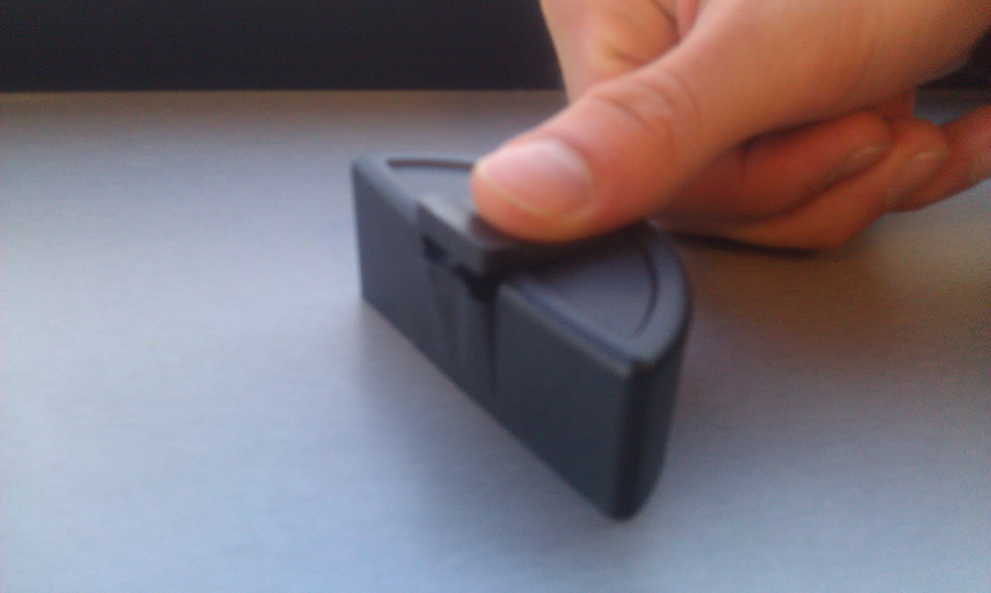 Correcte wijze aandrukken