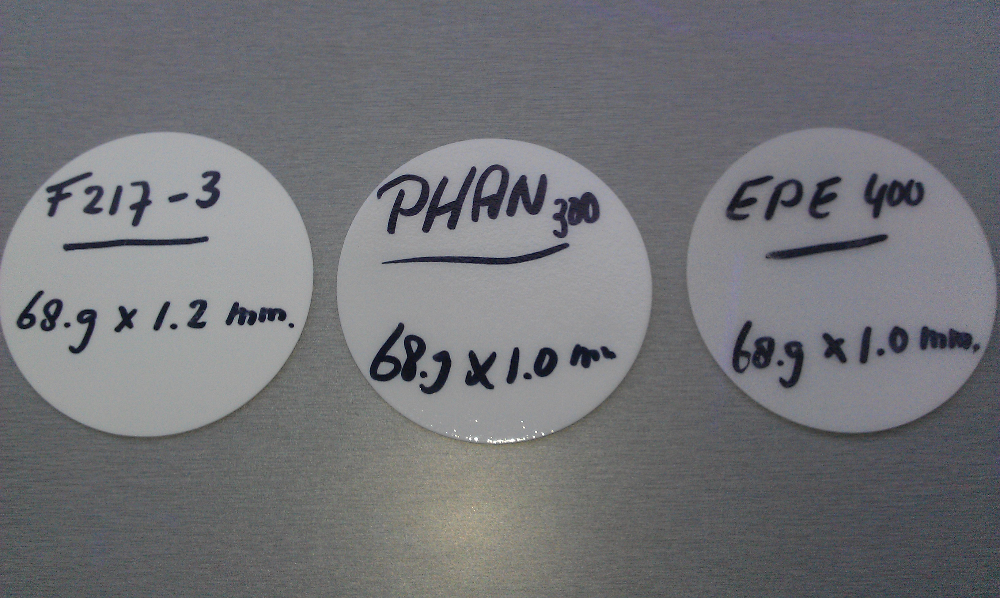 Verschillende inserts