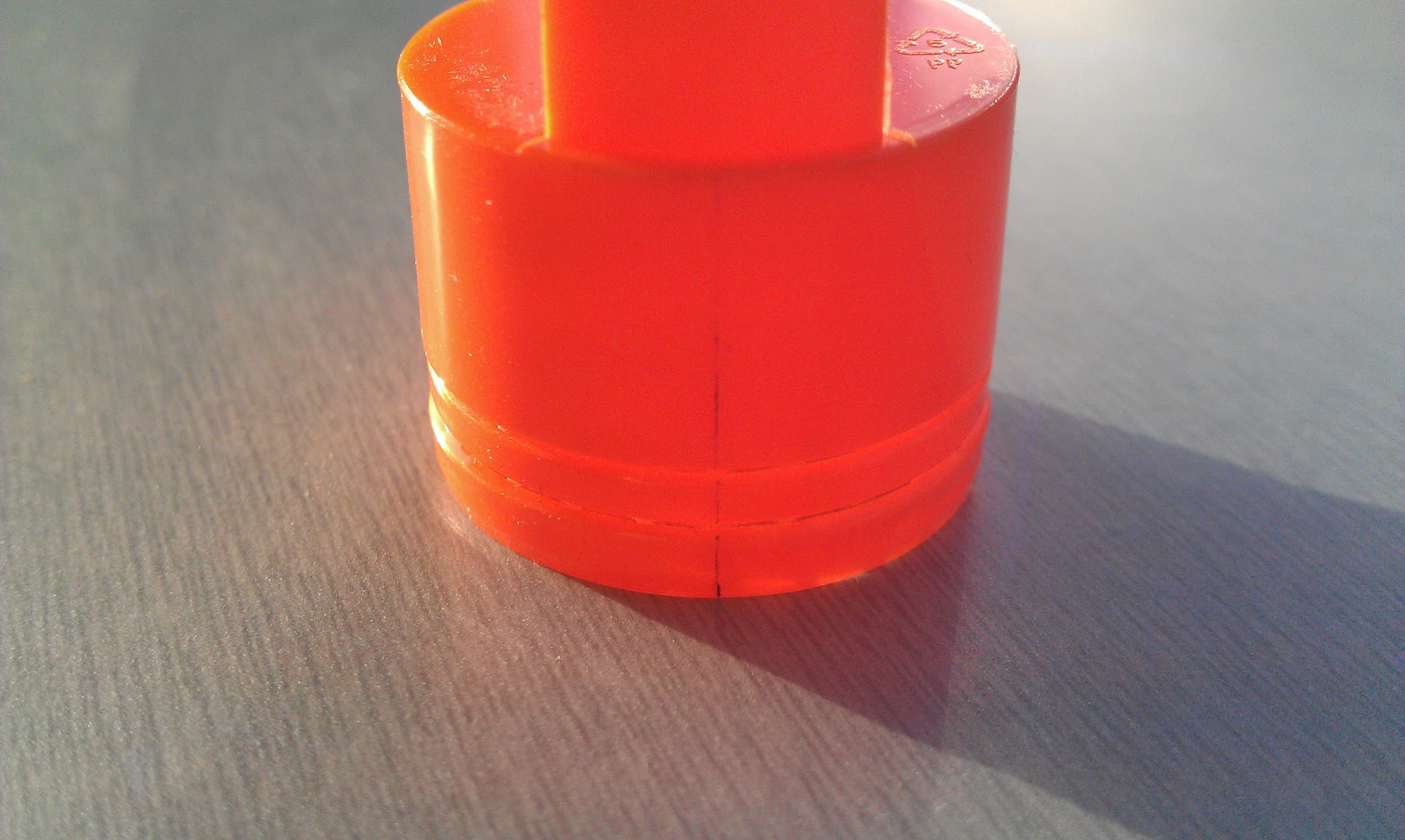 Afkeur – Verbranding/kleurstreep