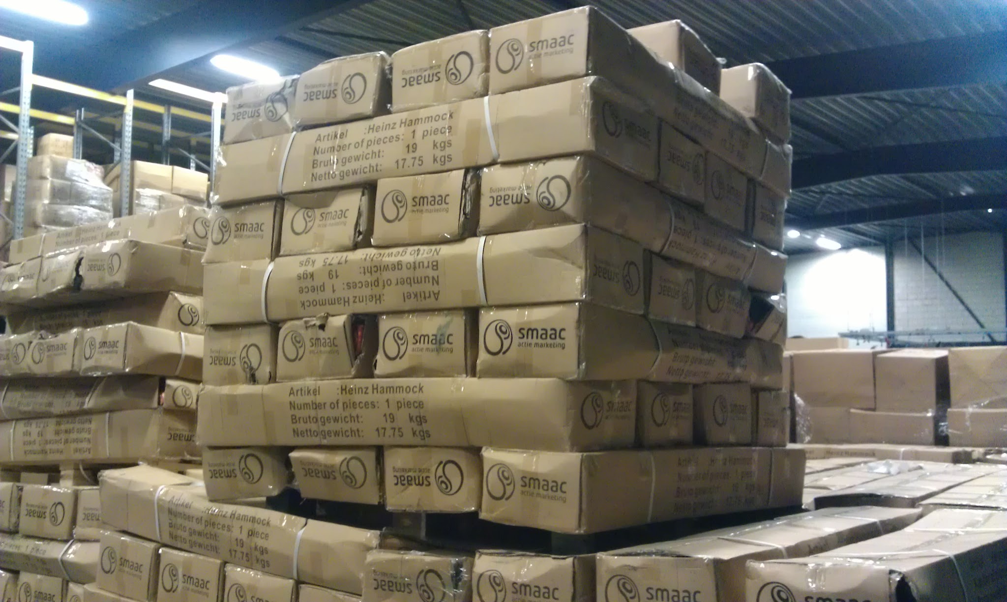 Palletstapeling