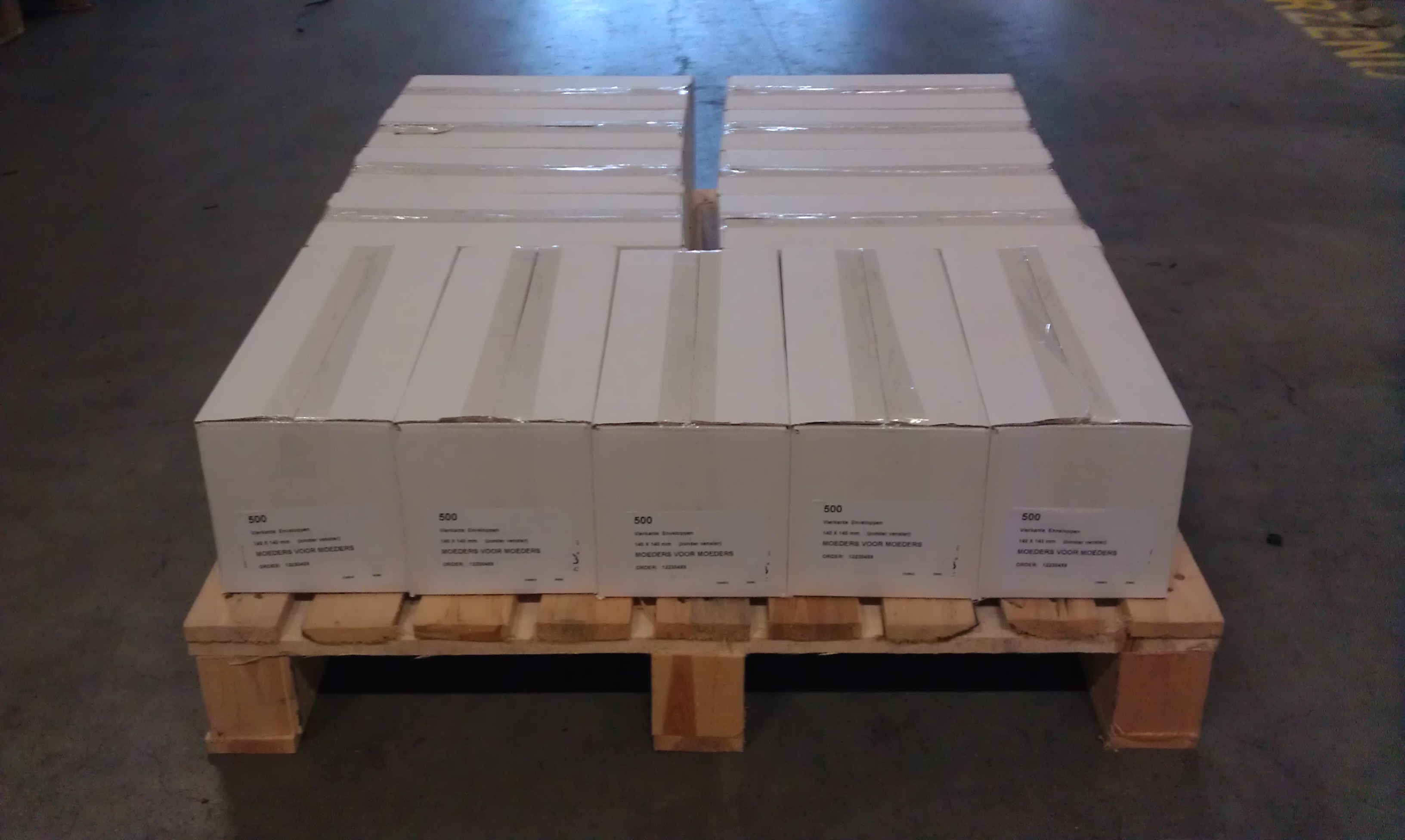 Palletstapeling