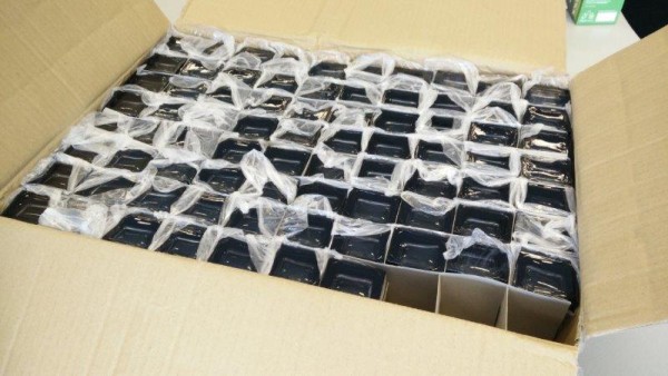 Aanlevering doos