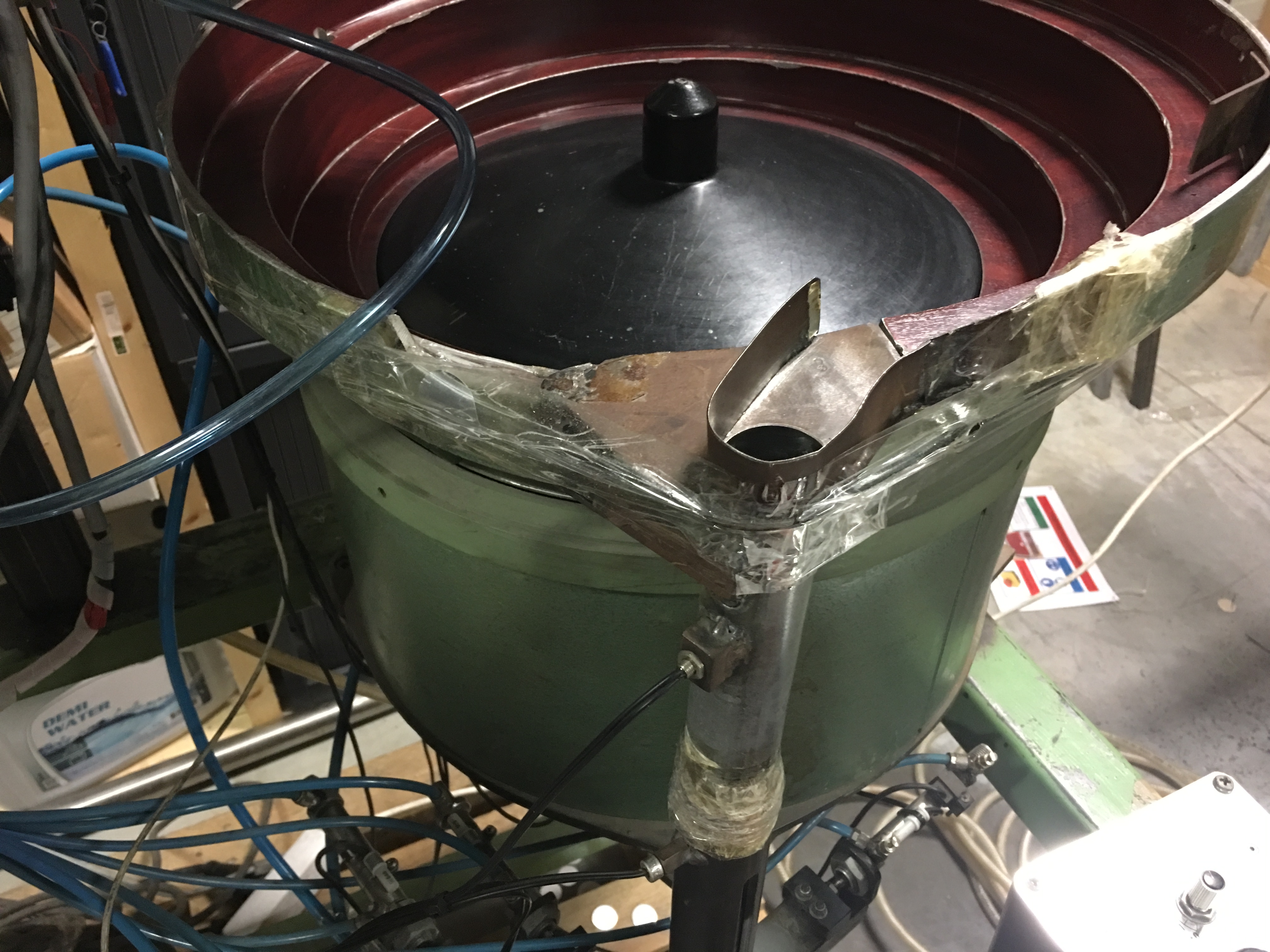 3. Triltrommel en vulbuis inserts